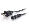 US 2-Prong 2Prong Plug POWER CORD Line ADAPTER for HP Envy 4502 3056A 4500 5530 120 114 5530e 4501 100 Printer
