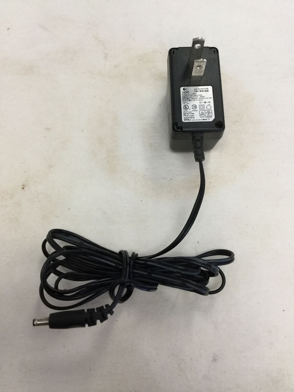 Logitech L-LD4-3 AC Adapter Power Supply Cord Cable Charger