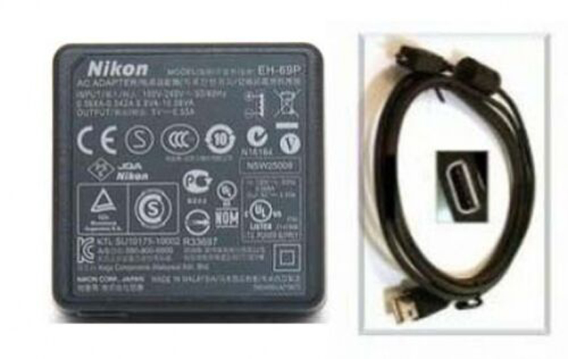 Nikon 25833 AC Adapter Power Cord Supply Charger Cable Wire Genuine Original OEM
