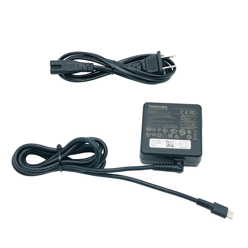 Toshiba X40-G-10Z AC Adapter Power Cord Supply Charger Cable Wire DynaBook Portege Genuine Original